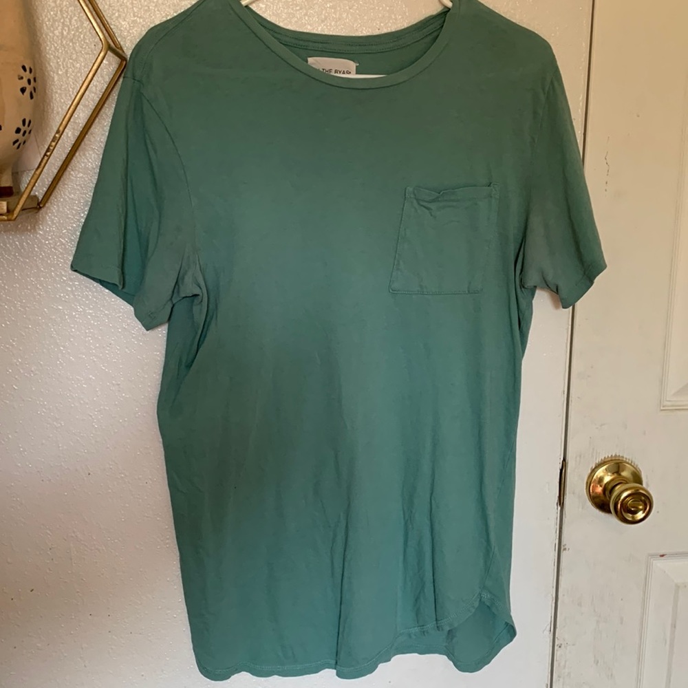 Teal shirt